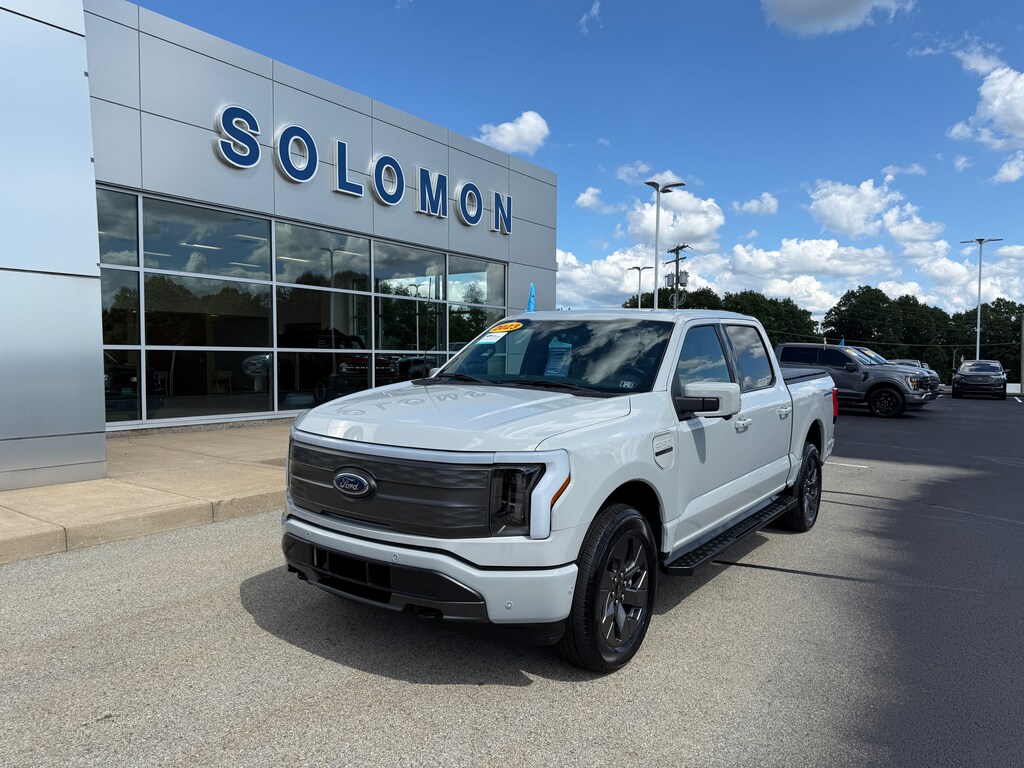 Certified 2023 Ford F-150 Lightning LARIAT LARIAT 4WD SuperCrew 5.5 Box