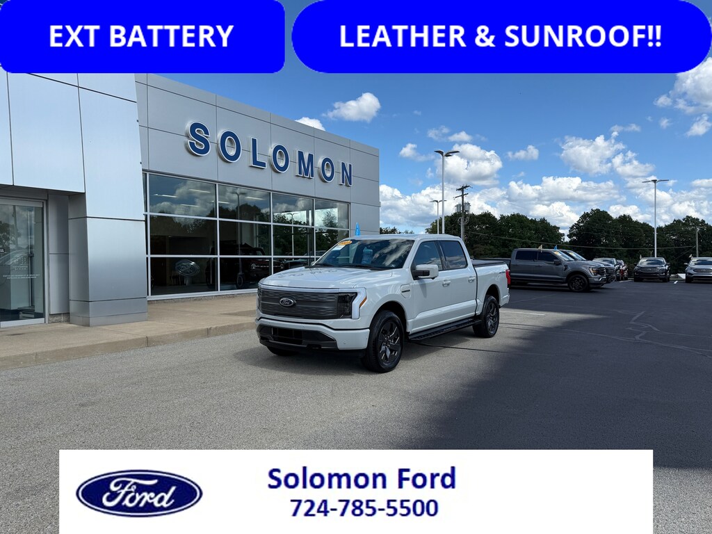 Certified 2023 Ford F-150 Lightning LARIAT LARIAT 4WD SuperCrew 5.5 Box