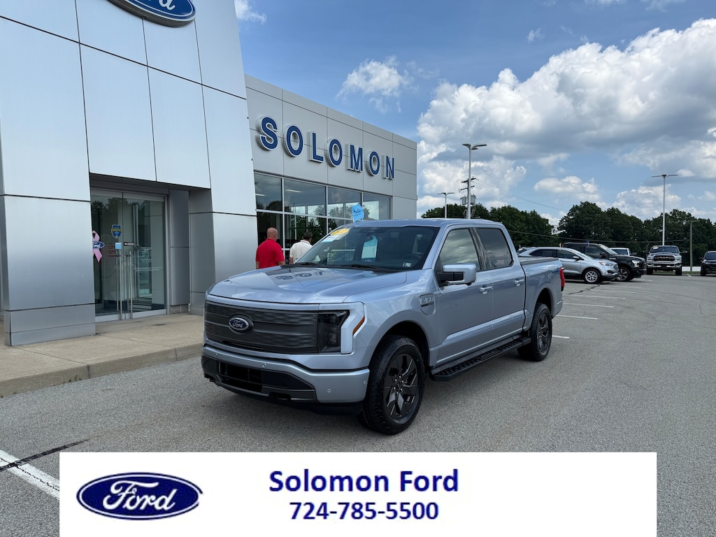 Certified 2022 Ford F-150 Lightning LARIAT LARIAT 4WD SuperCrew 5.5 Box