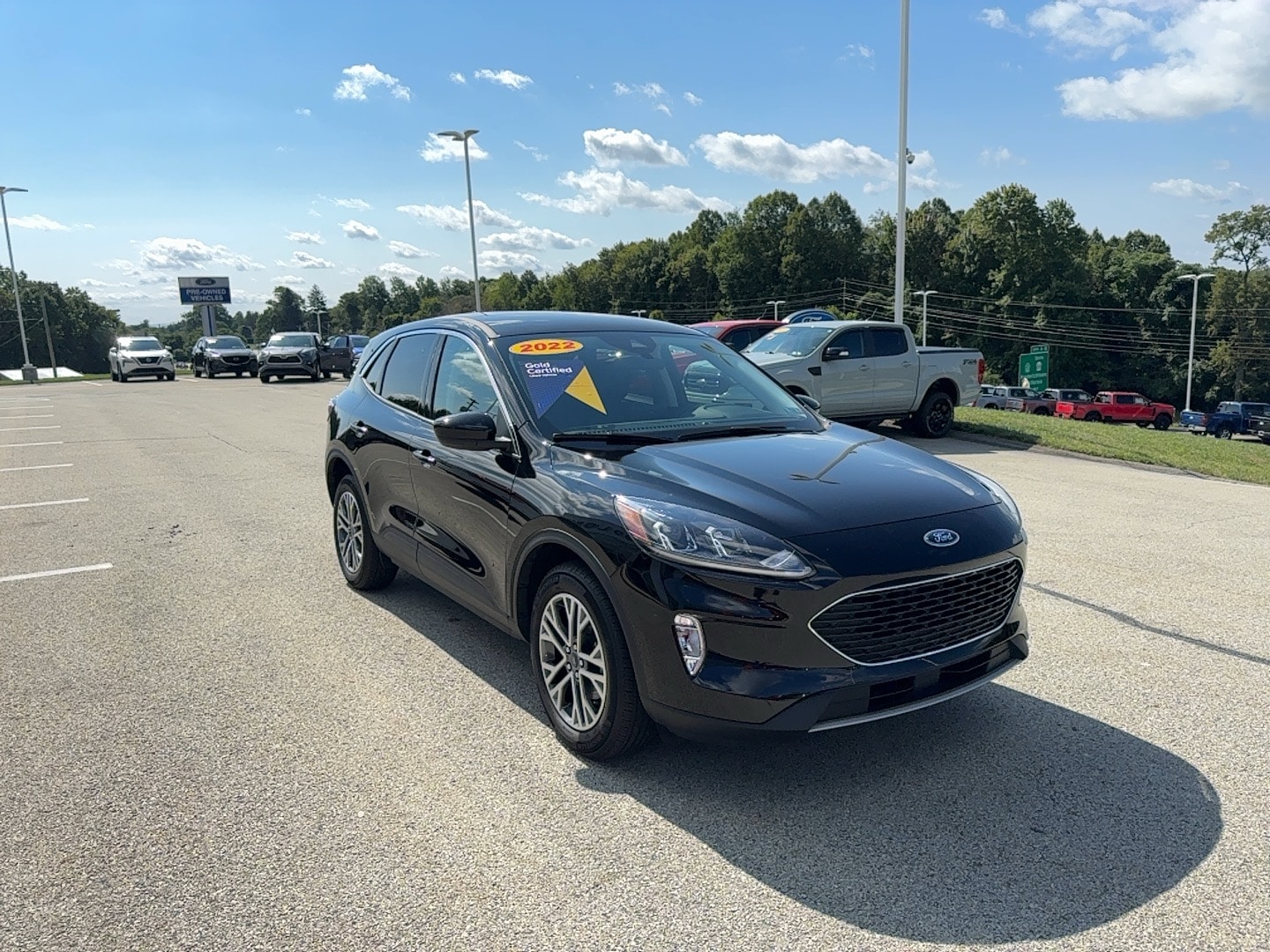 Certified 2022 Ford Escape SEL with VIN 1FMCU9H65NUB23951 for sale in Brownsville, PA