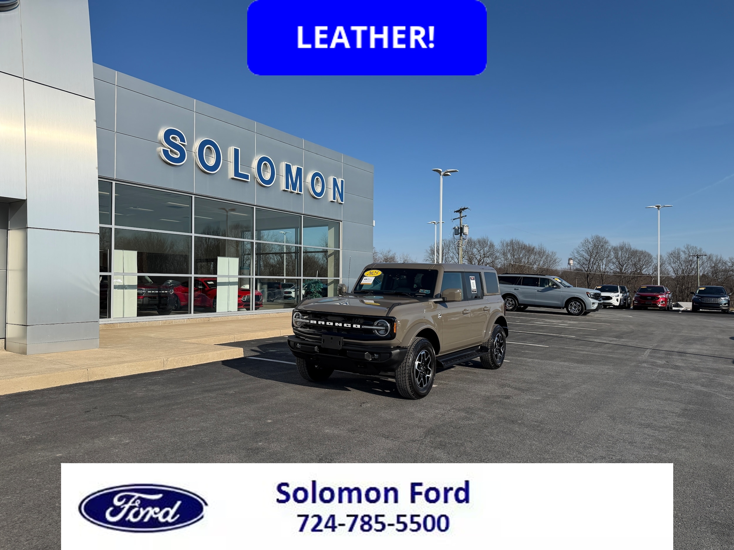 2025 Ford Bronco Outer Banks 4-Door 4WD