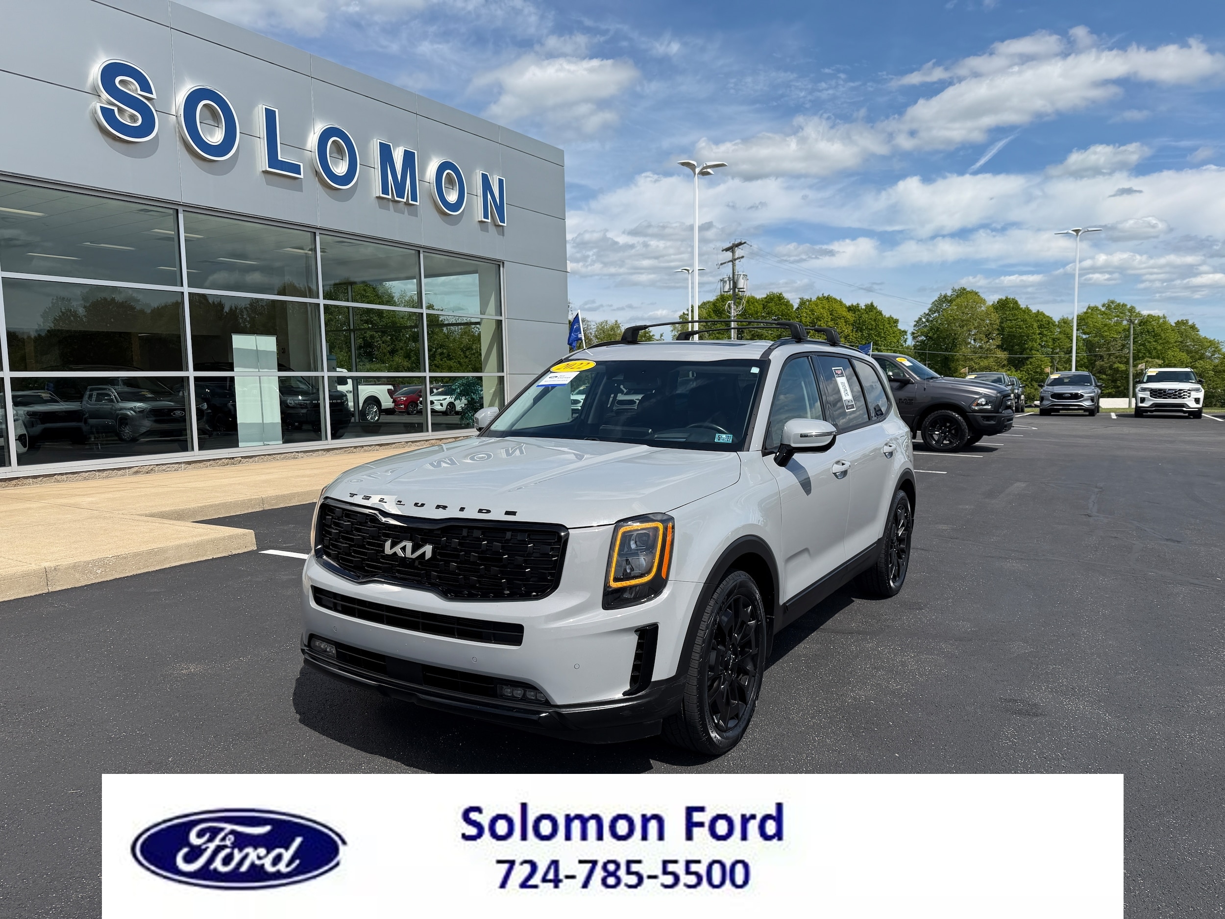 Wolf Gray 2022 Kia Telluride SX AWD SUV / Crossover All-Wheel Drive Automatic