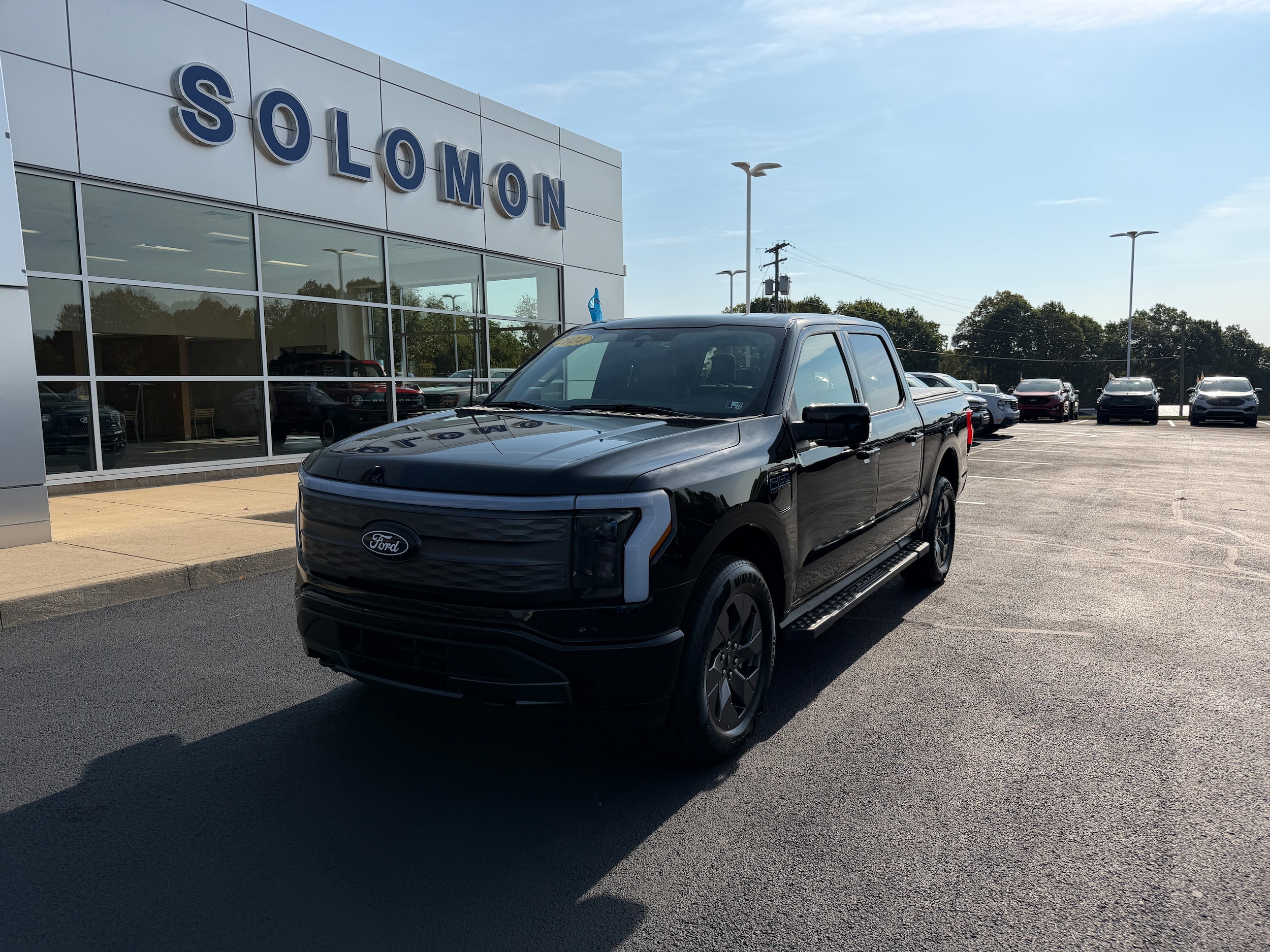 Certified 2024 Ford F-150 Lightning Lariat with VIN 1FT6W5L77RWG10504 for sale in Brownsville, PA