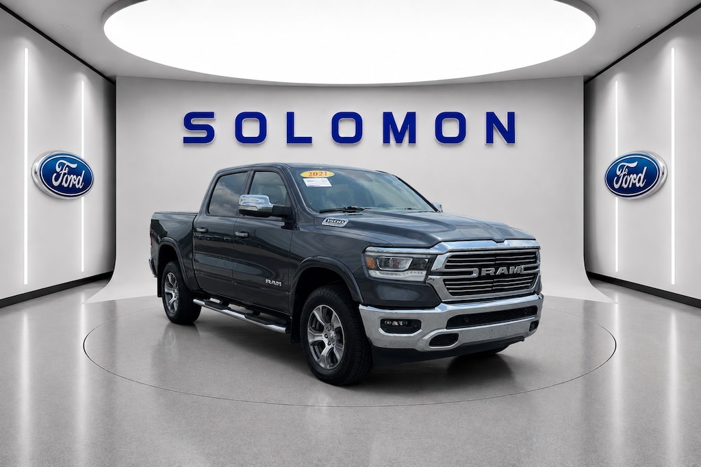 Certified 2021 Ram 1500 Laramie Laramie 4x4 Crew Cab 57 Box