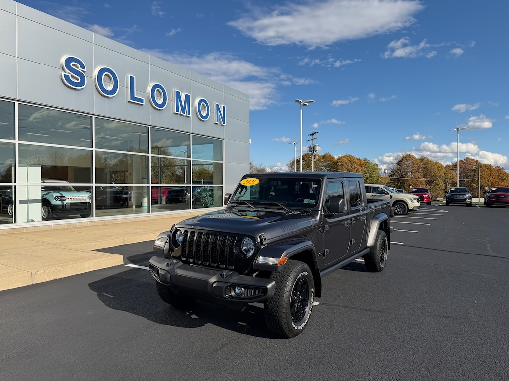 Certified 2021 Jeep Gladiator Willys Willys 4x4