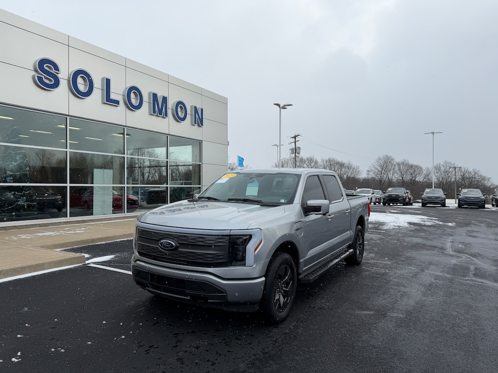 Certified 2023 Ford F-150 Lightning LARIAT LARIAT 4WD SuperCrew 5.5 Box