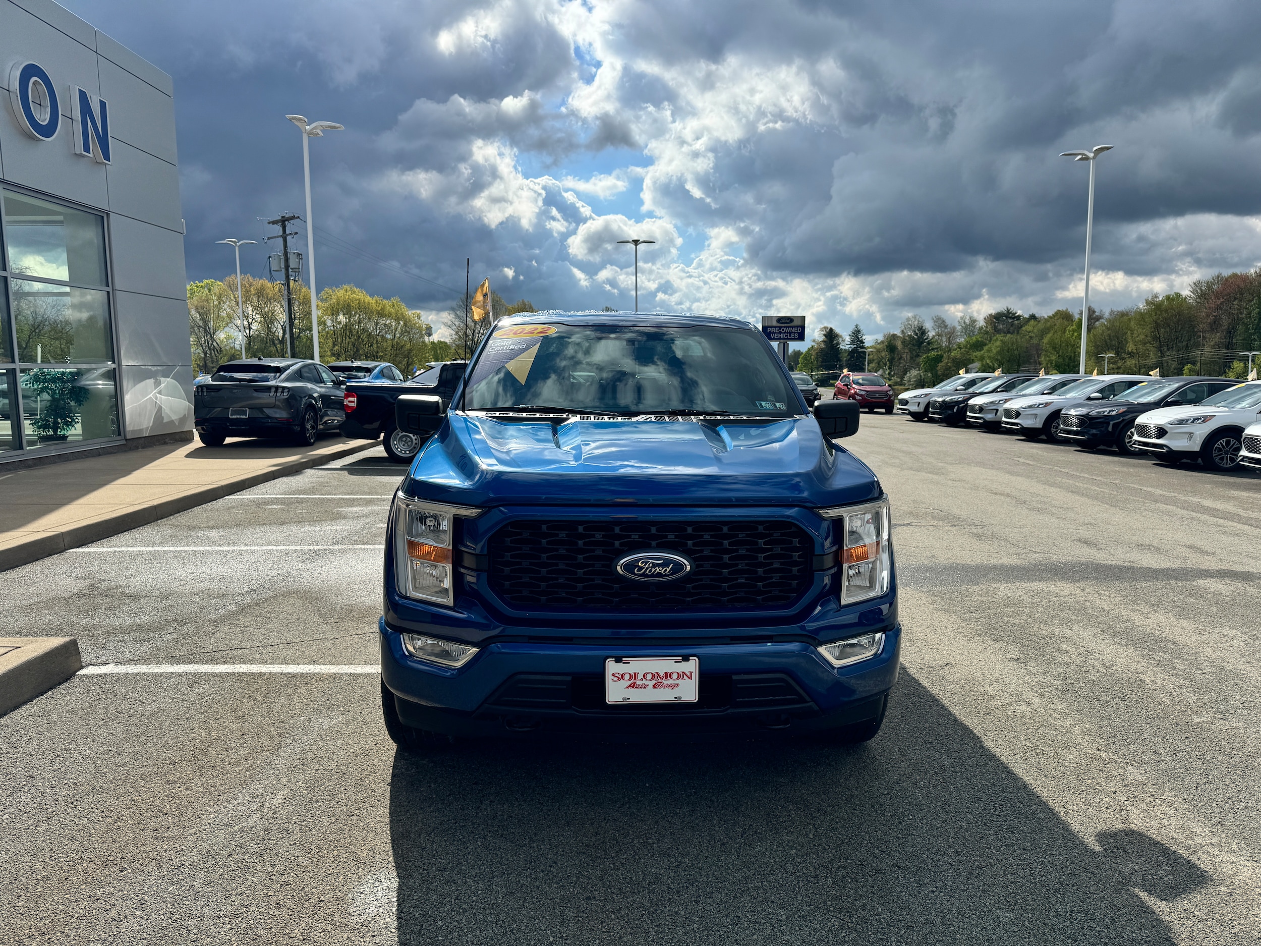 Certified 2022 Ford F-150 XL with VIN 1FTEW1EP1NFB53524 for sale in Brownsville, PA