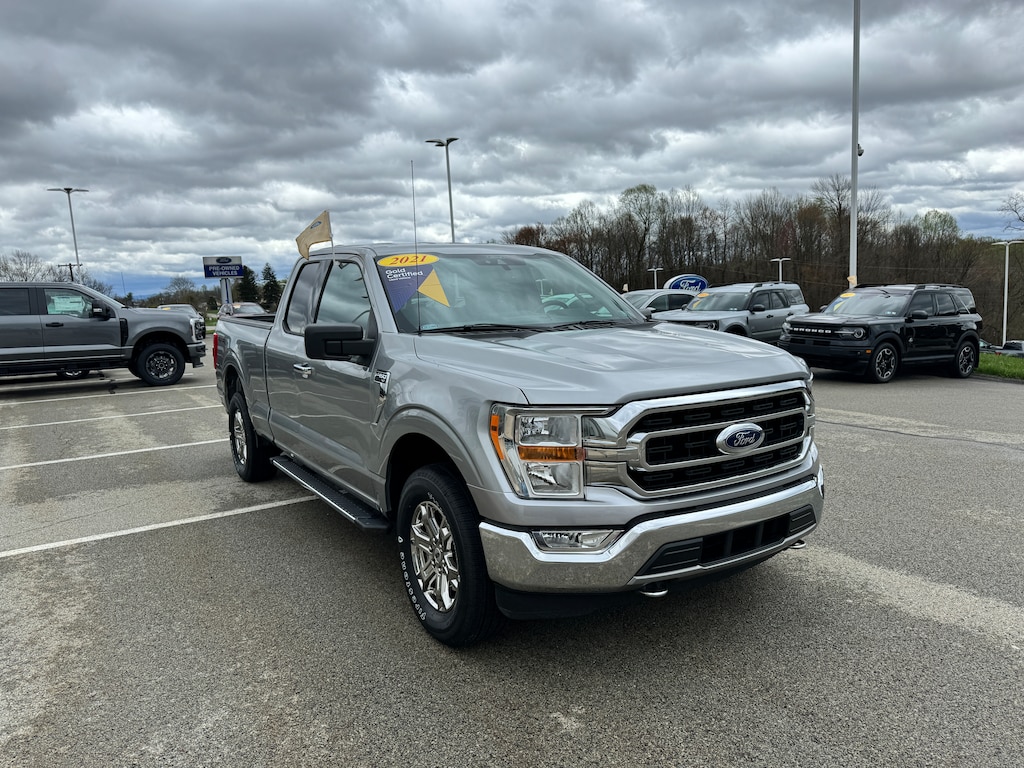 Used 2021 Ford F150 For Sale at Solomon Ford LLC VIN 1FTEX1EP3MKD31579
