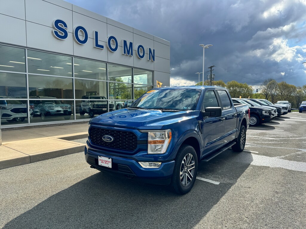 Used 2022 Ford F150 For Sale at Solomon Ford LLC VIN 1FTEW1EP1NFB53524