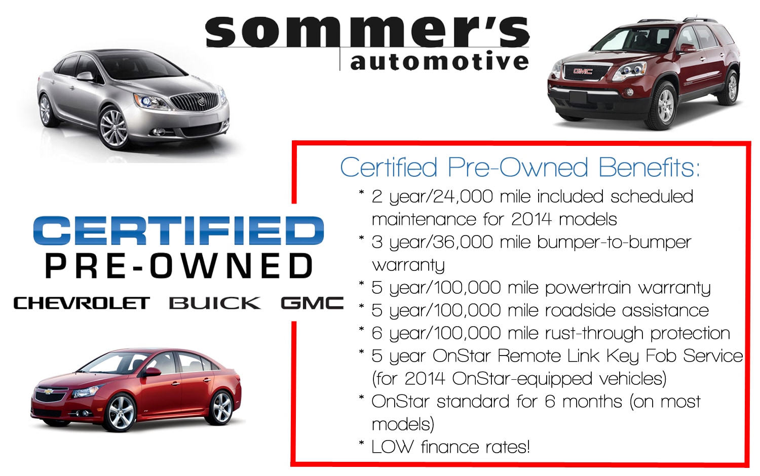 Sommer s automotive new buick subaru gmc dealership in mequon wi 53092