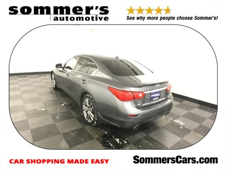 Used 2016 Infiniti Q50 4dr Sdn 3 0t Red Sport 400 Awd For Sale