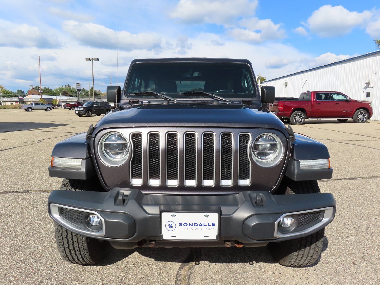 Used 2018 Jeep All-New Wrangler Unlimited Sahara with VIN 1C4HJXEN2JW148047 for sale in Wautoma, WI