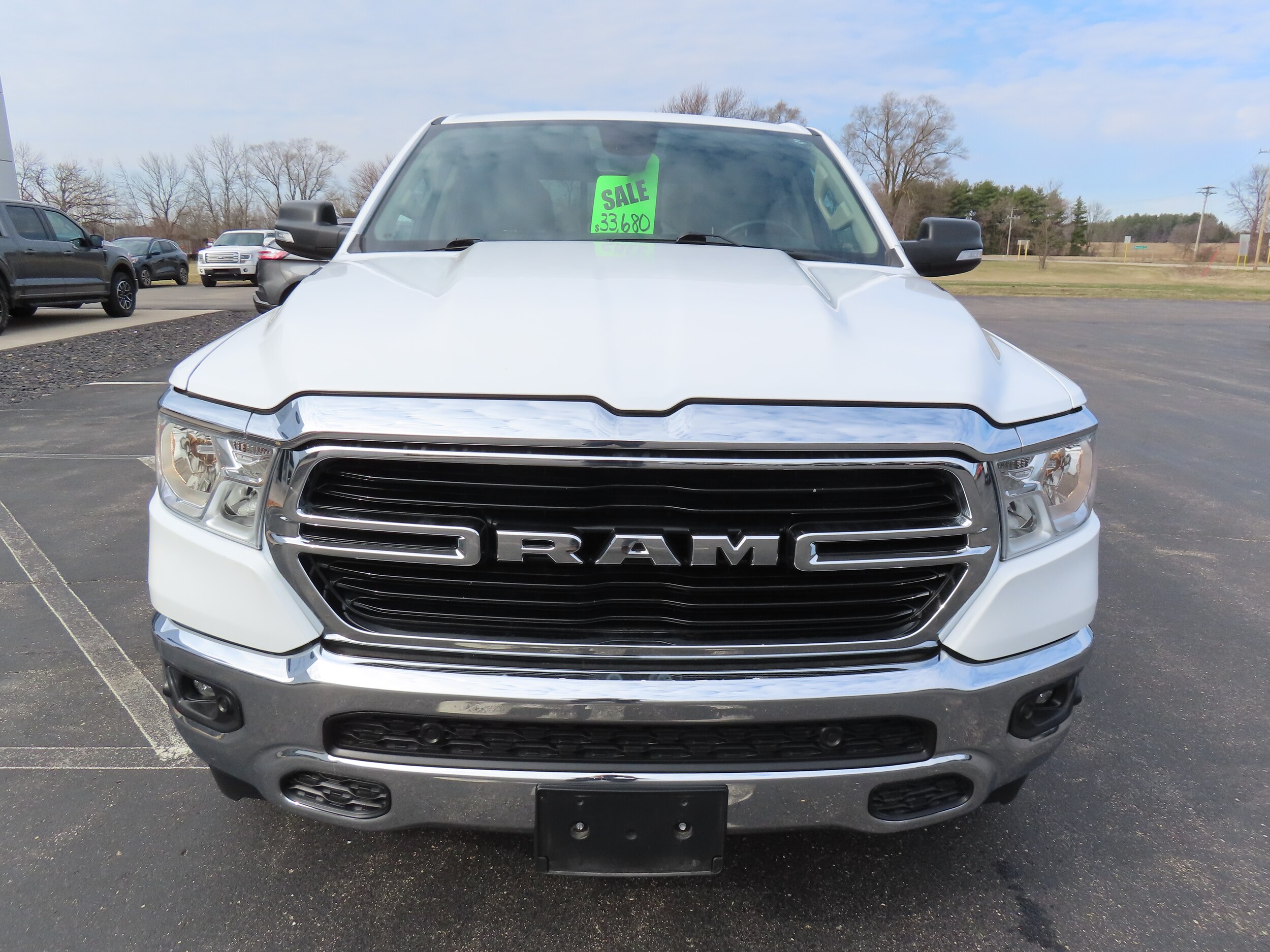 Used 2020 RAM Ram 1500 Big Horn with VIN 1C6SRFFT1LN125865 for sale in Berlin, WI