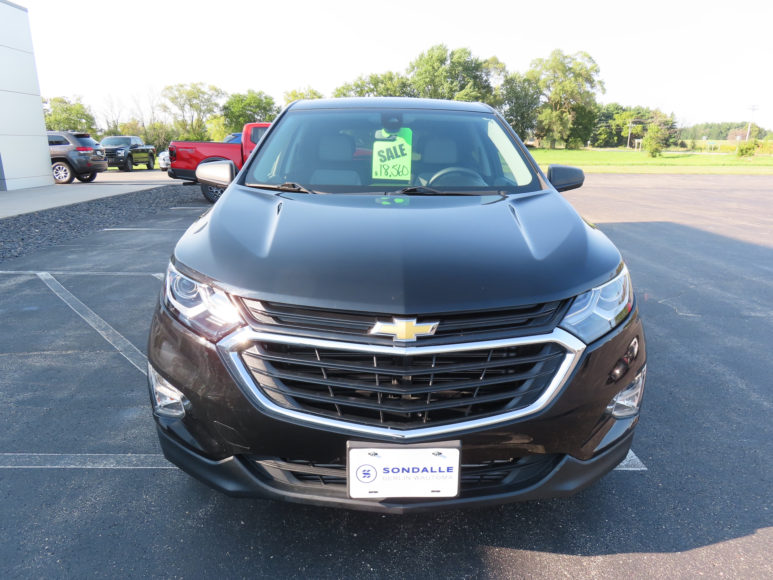 Used 2021 Chevrolet Equinox LS with VIN 2GNAXSEV7M6132256 for sale in Berlin, WI