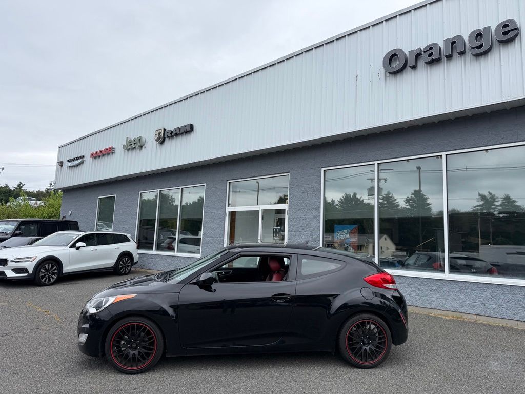 Used 2013 Hyundai Veloster Base with VIN KMHTC6AD3DU178245 for sale in Orange, MA