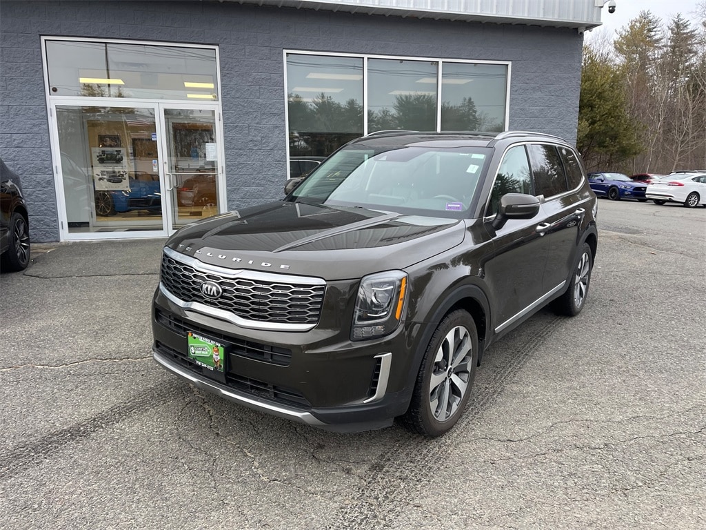 Used 2020 Kia Telluride S with VIN 5XYP6DHC9LG066399 for sale in Orange, MA