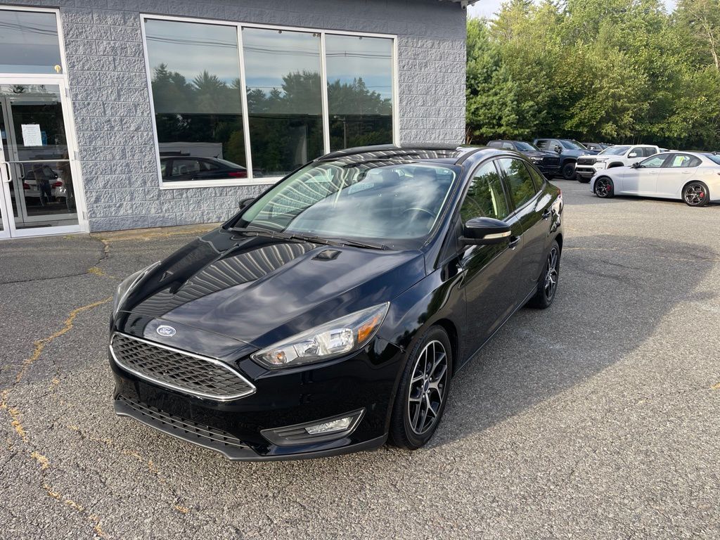 Used 2018 Ford Focus SEL with VIN 1FADP3H24JL219487 for sale in Orange, MA