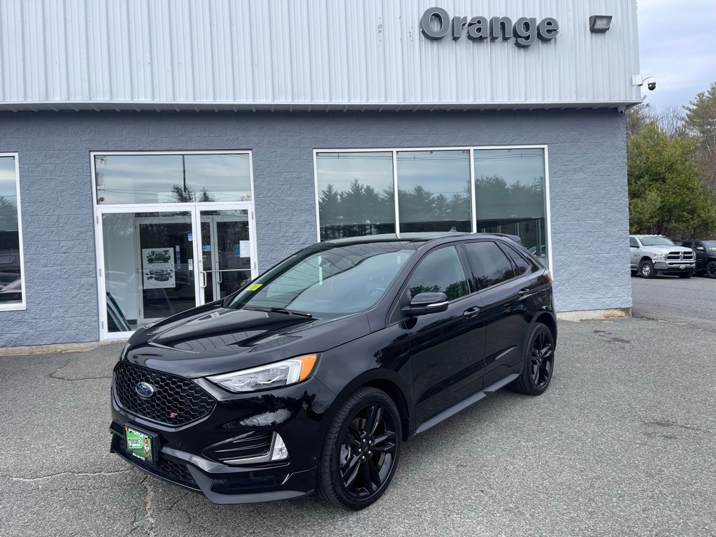 Used 2020 Ford Edge ST with VIN 2FMPK4AP1LBB53688 for sale in Orange, MA