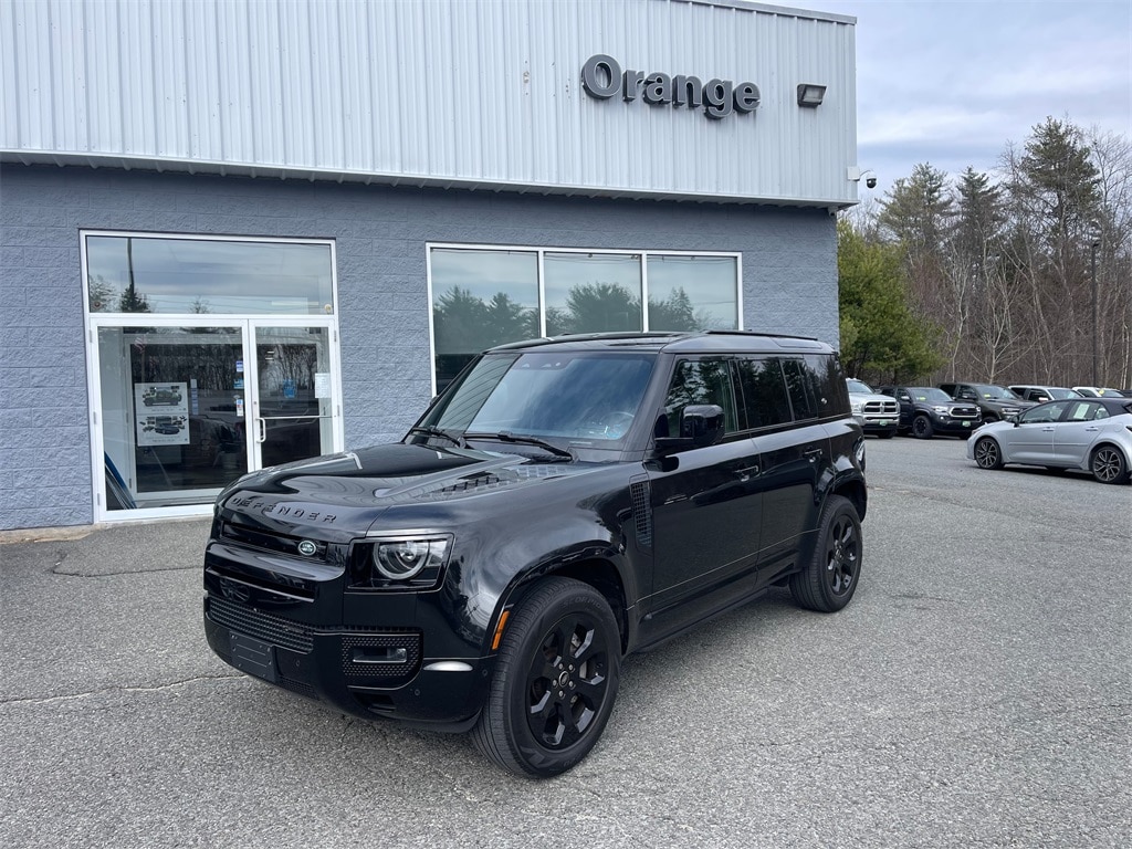 Used 2022 Land Rover Defender X-Dynamic HSE with VIN SALE37RU6N2105397 for sale in Orange, MA