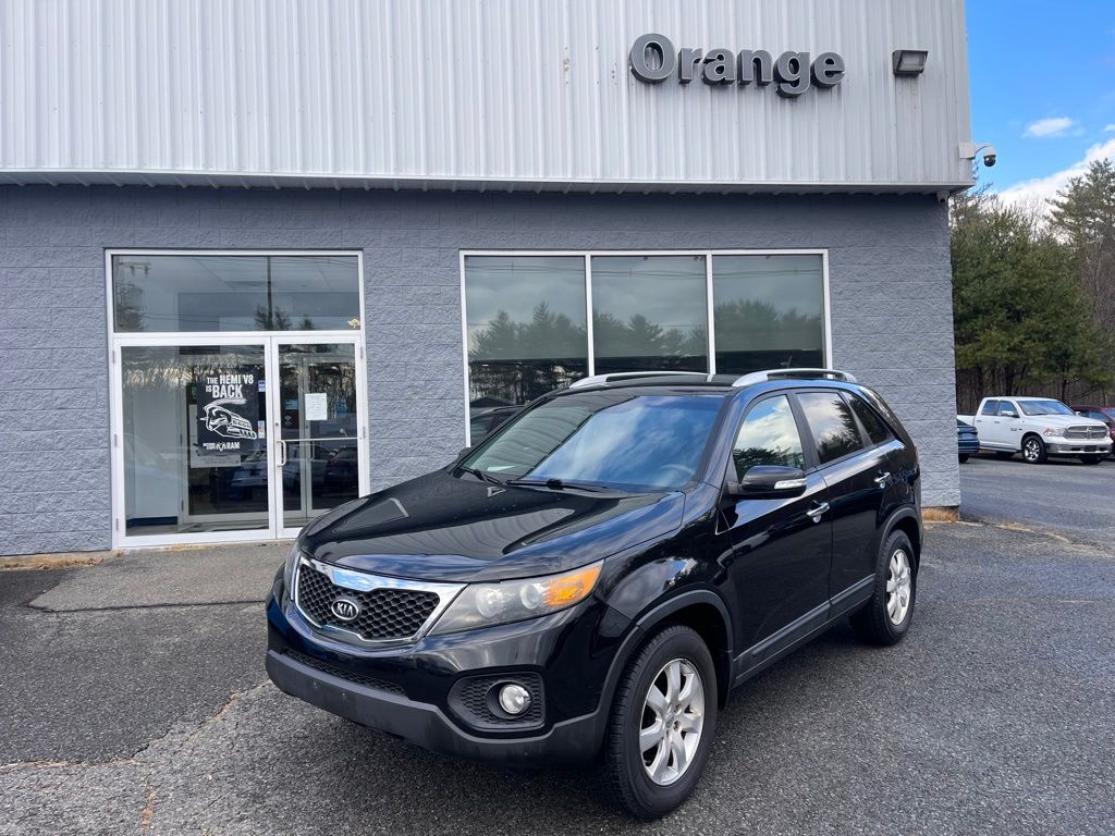 Used 2013 Kia Sorento LX with VIN 5XYKT3A66DG408815 for sale in Orange, MA