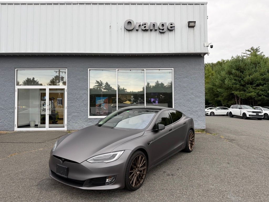 Used 2017 Tesla Model S 100D with VIN 5YJSA1E24HF223628 for sale in Orange, MA