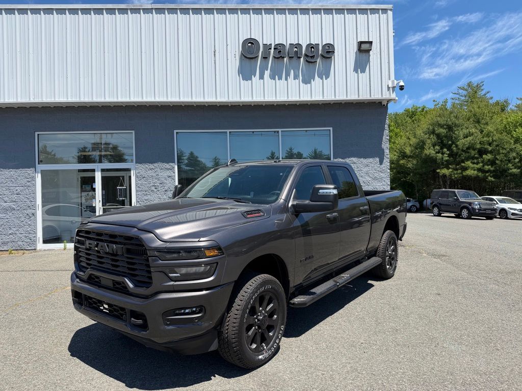 Gray (Granite Crystal Metallic Clearcoat) 2025 RAM 2500 Pickup Truck Four-Wheel Drive 8-Speed Automatic