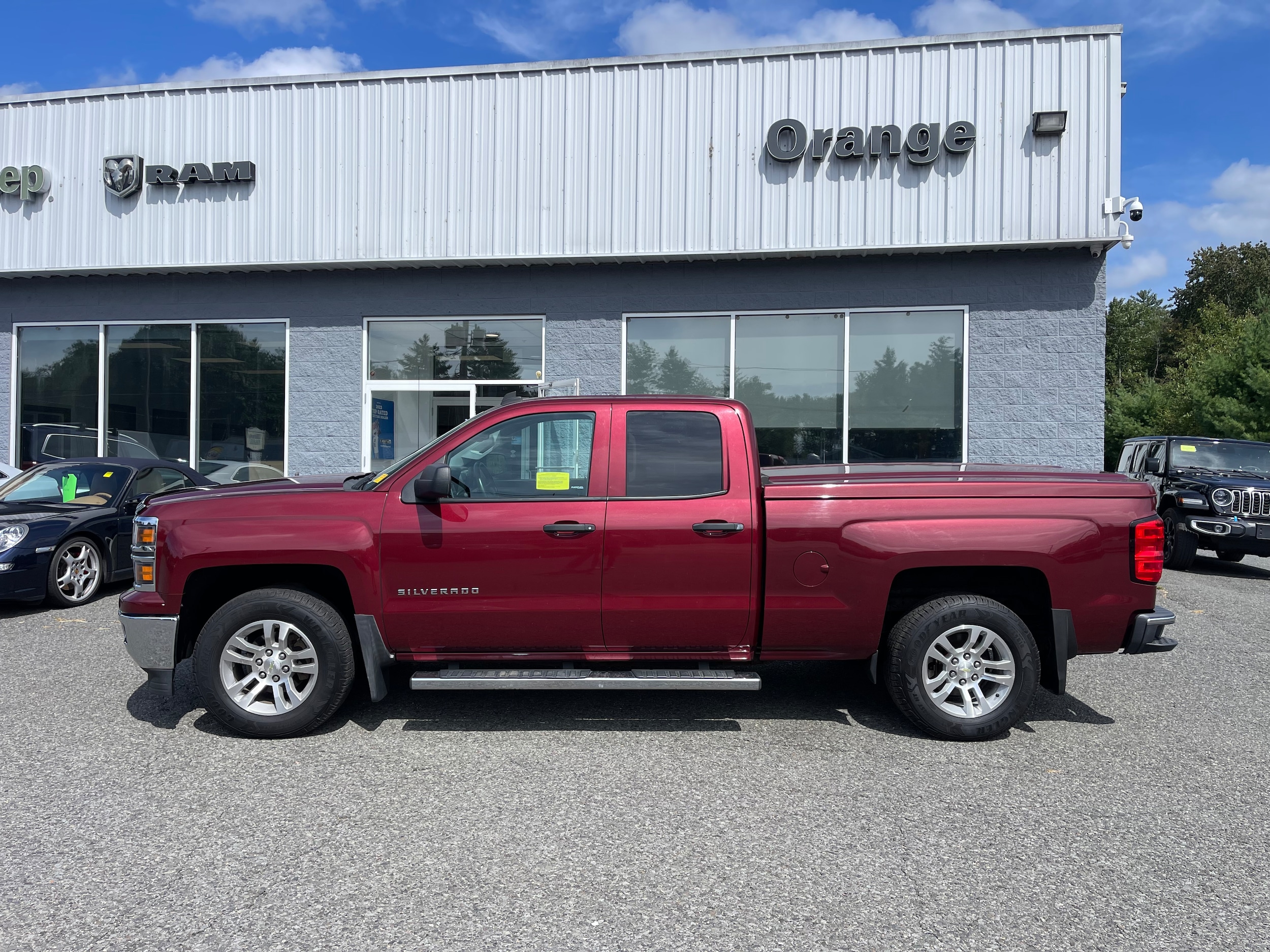 Used 2014 Chevrolet Silverado 1500 LT with VIN 1GCVKREC9EZ296484 for sale in Orange, MA