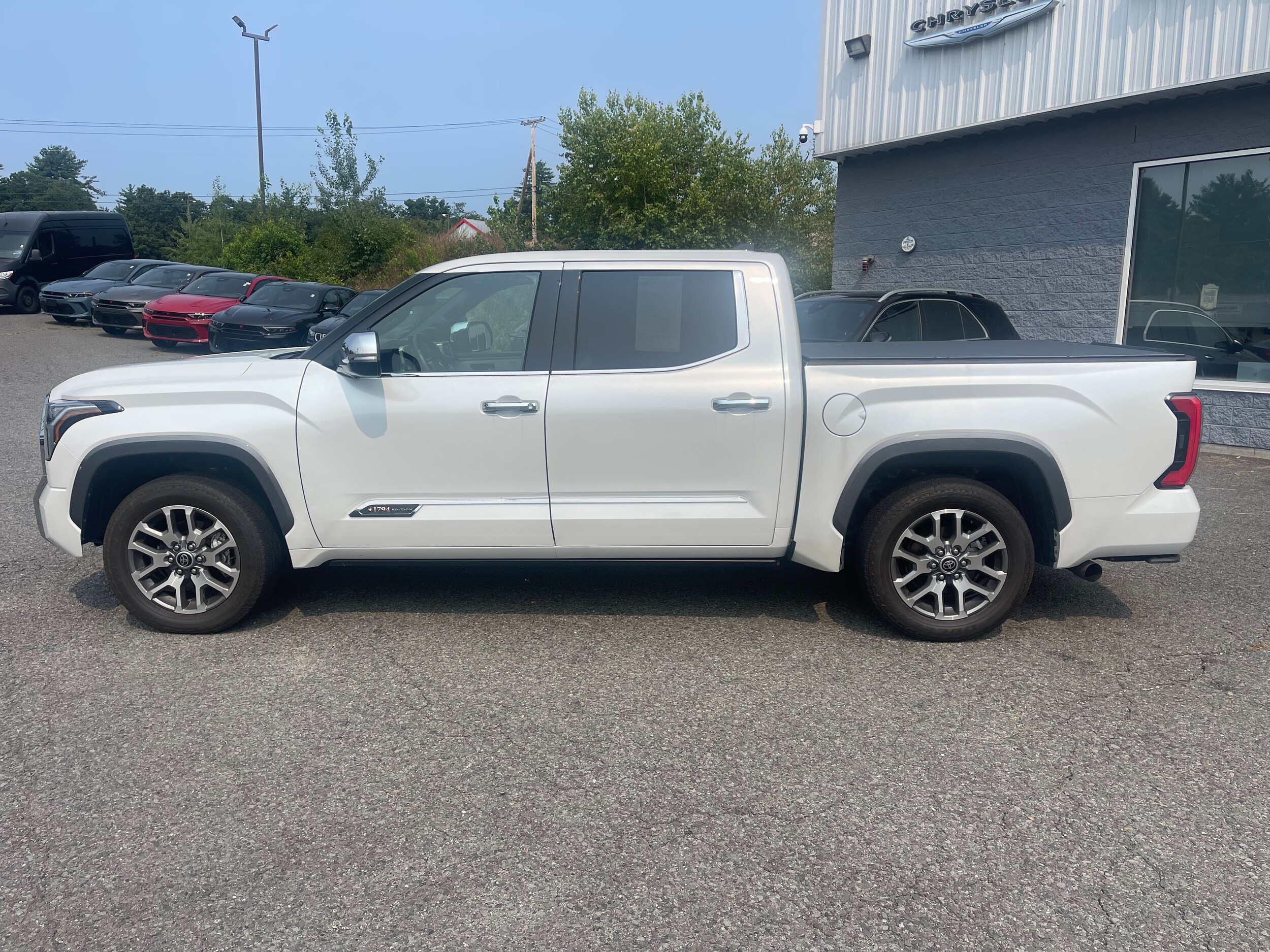 Used 2022 Toyota Tundra 1794 Edition with VIN 5TFMA5DB4NX012478 for sale in Orange, MA