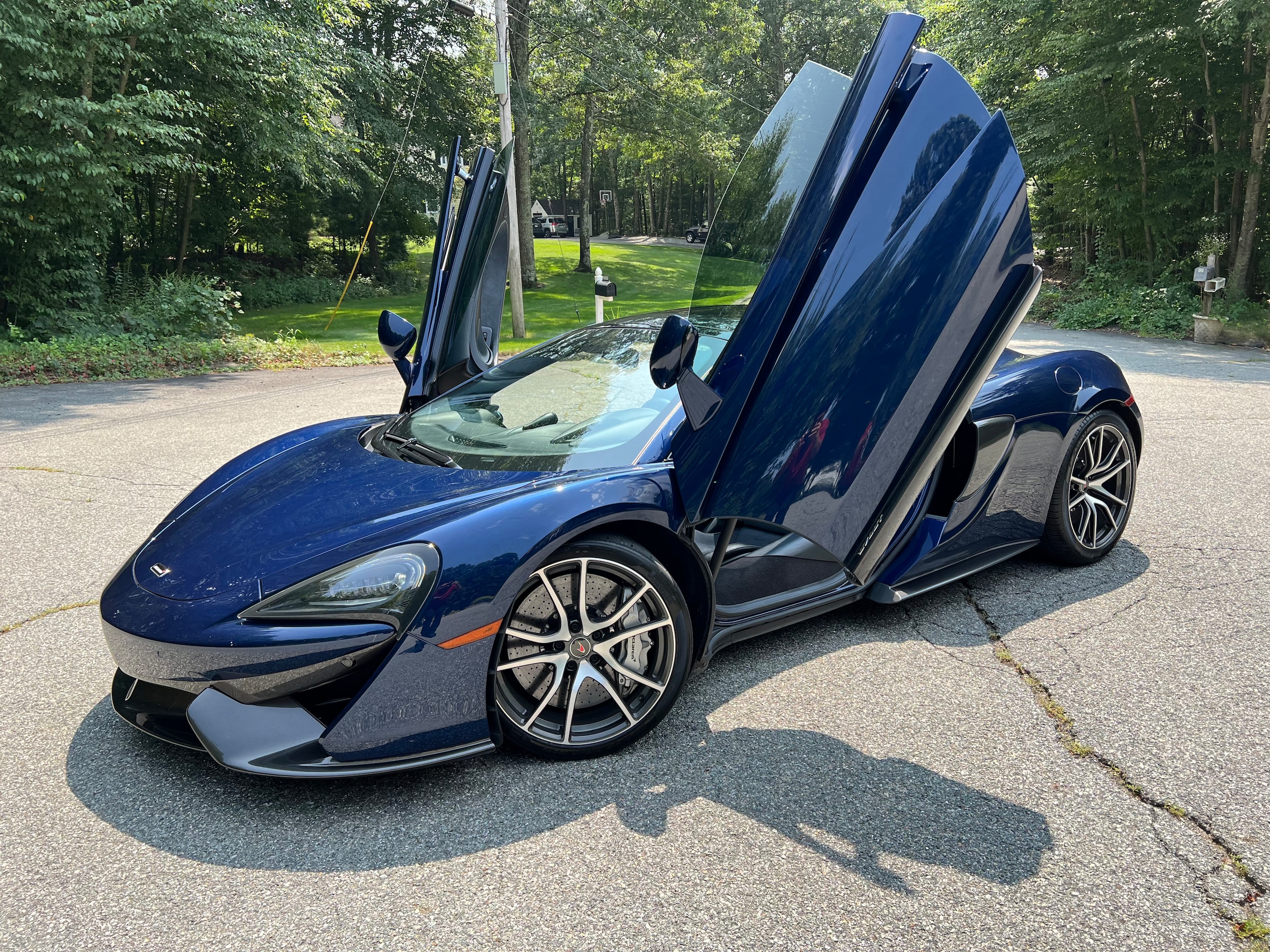 Used 2017 McLaren 570GT Base with VIN SBM13GAA6HW002556 for sale in Orange, MA