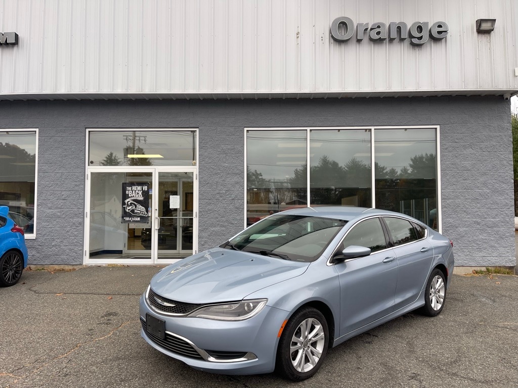 Used 2015 Chrysler 200 Limited with VIN 1C3CCCABXFN745490 for sale in Orange, MA