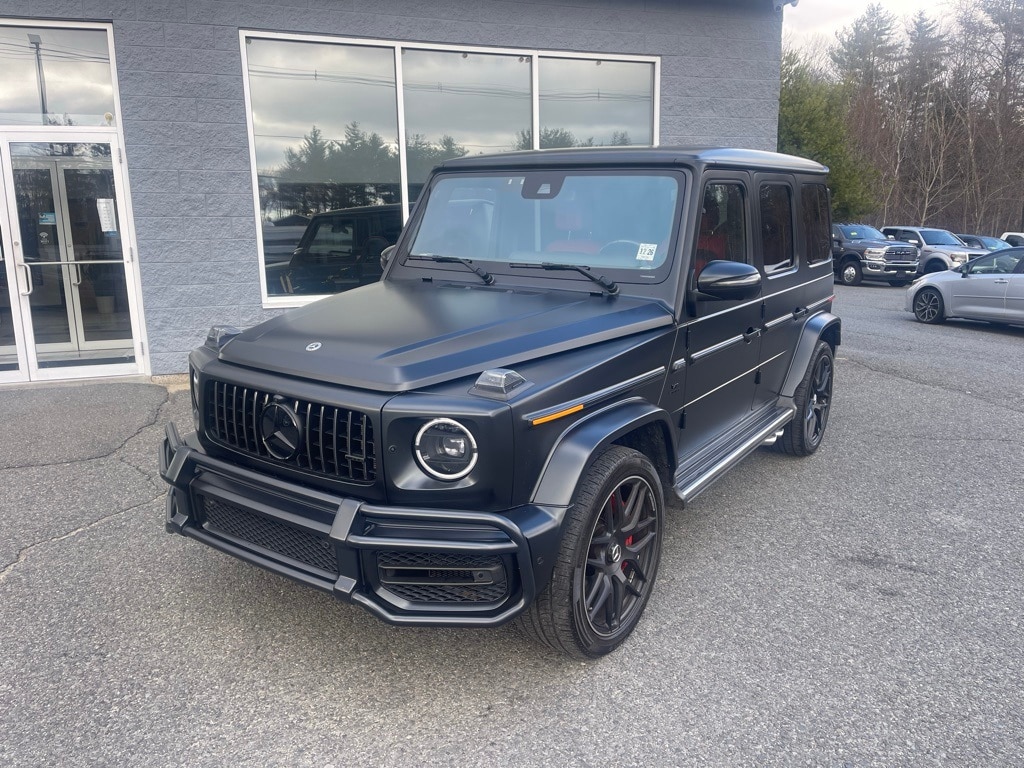 Used 2021 Mercedes-Benz G-Class AMG G63 with VIN W1NYC7HJ1MX394081 for sale in Orange, MA