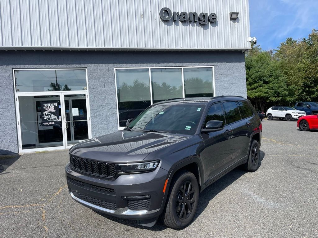 Baltic Gray Metallic Clearcoat 2021 Jeep Grand Cherokee L Limited 4WD SUV / Crossover Four-Wheel Drive 8-Speed Automatic