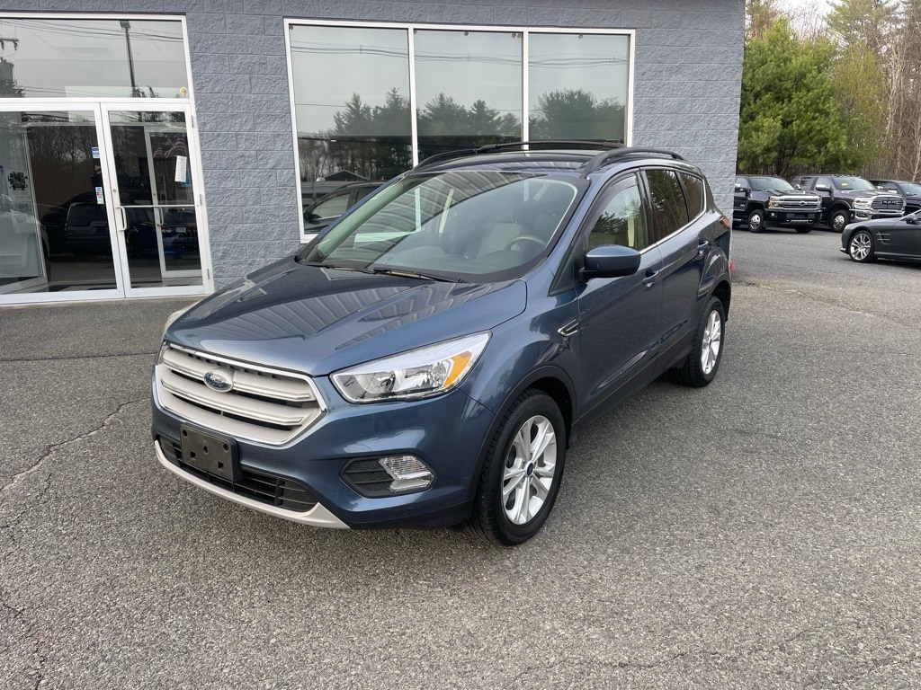 Used 2018 Ford Escape SE with VIN 1FMCU9GD1JUB53233 for sale in Orange, MA