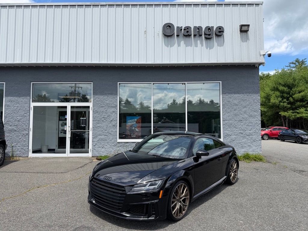 Black Metallic 2023 Audi TTS Coupe All-Wheel Drive 7-Speed Automatic