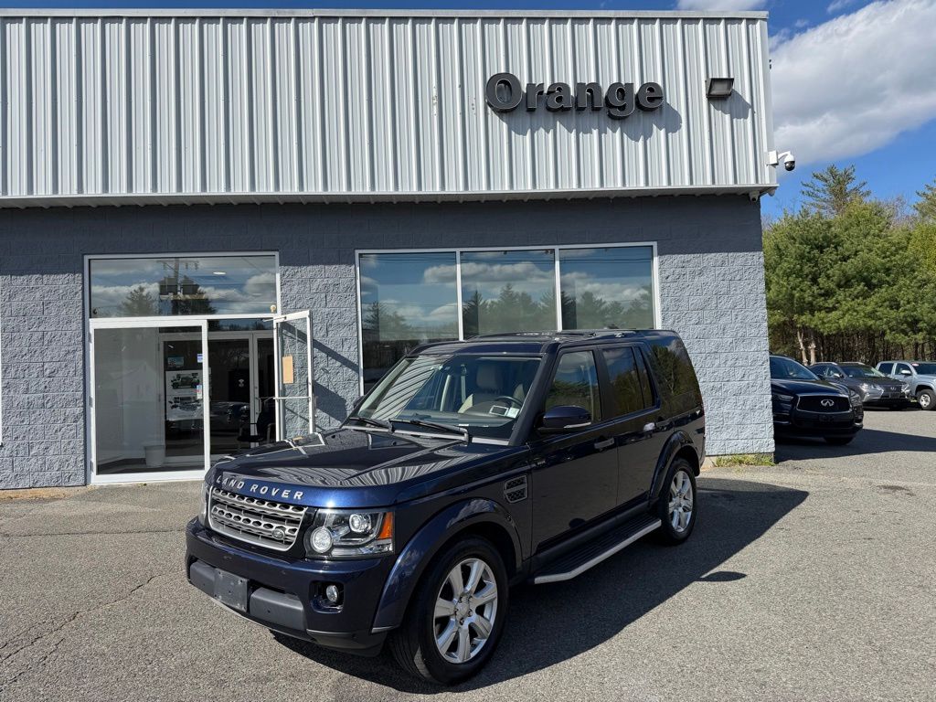 Blue 2016 Land Rover LR4 HSE AWD SUV / Crossover All-Wheel Drive 8-Speed Automatic