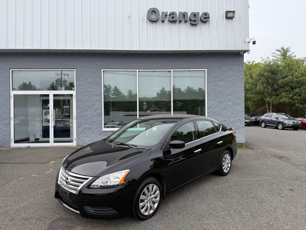 Used 2014 Nissan Sentra SV with VIN 3N1AB7AP5EY224304 for sale in Orange, MA