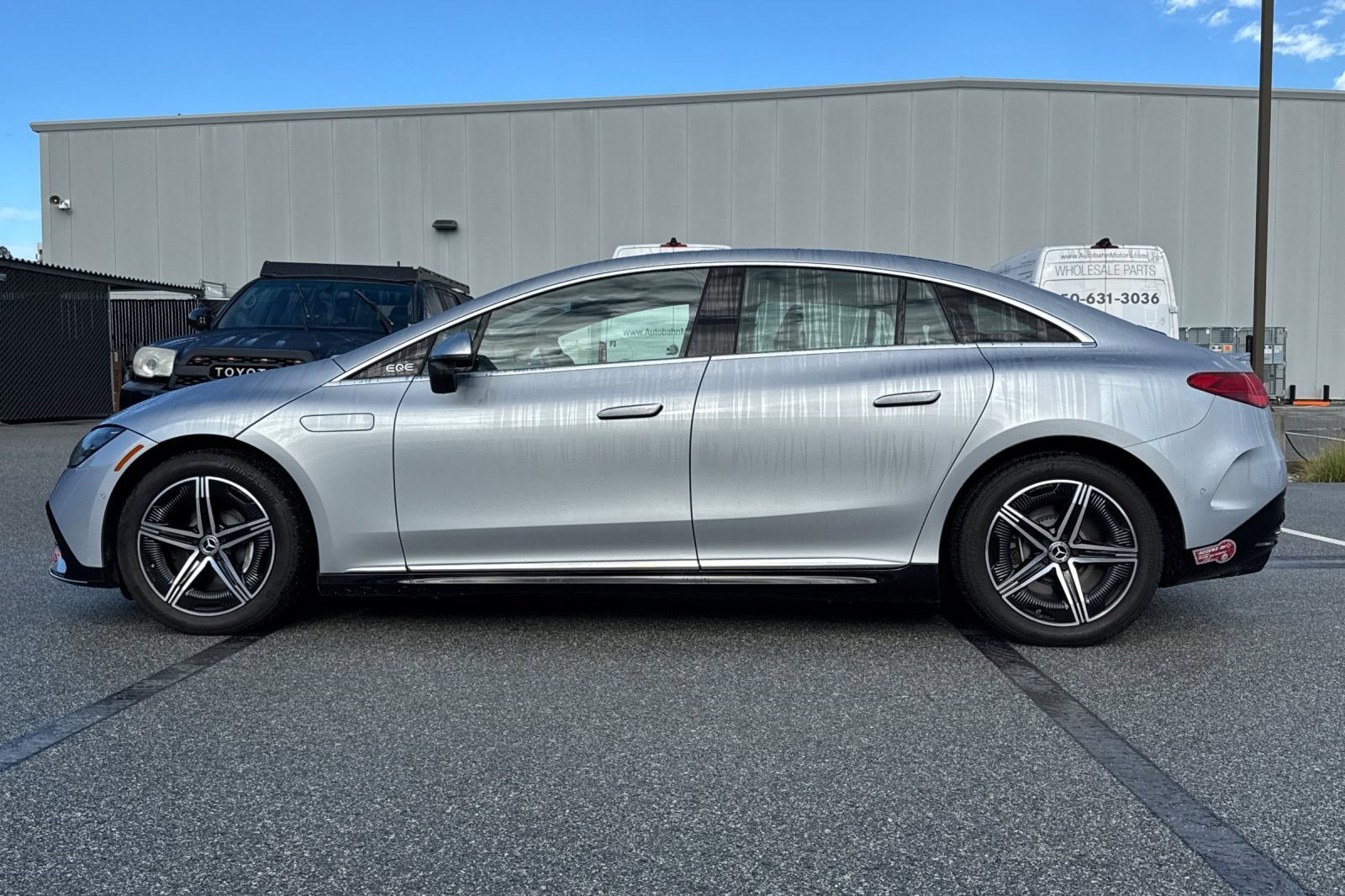 Certified 2023 Mercedes-Benz EQE Base with VIN W1KEG2BB7PF011750 for sale in Belmont, CA