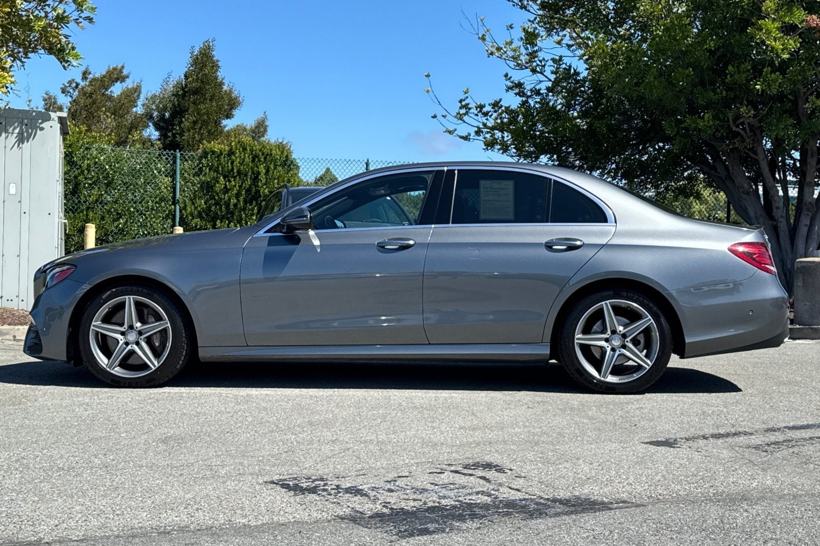 Used 2017 Mercedes-Benz E-Class E300 with VIN WDDZF4JB4HA074417 for sale in Belmont, CA