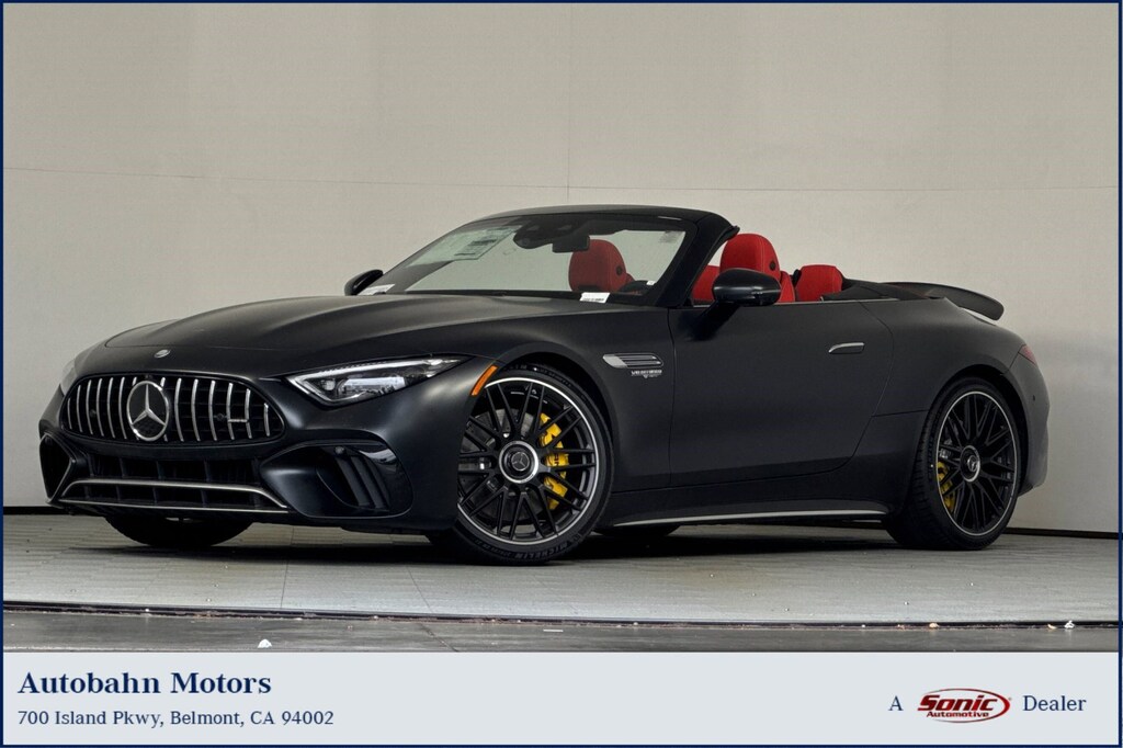 New 2026 Mercedes-Benz AMG SL 55 4MATIC Convertible
