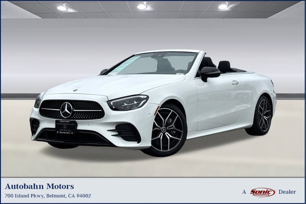 Certified 2023 Mercedes-Benz E-Class Convertible