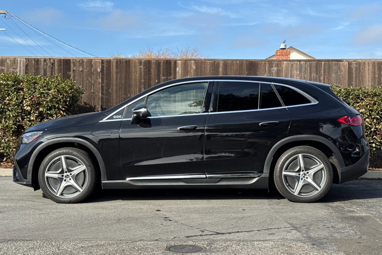 Certified 2023 Mercedes-Benz EQE SUV Base with VIN 4JGGM1CB6PA013230 for sale in Belmont, CA