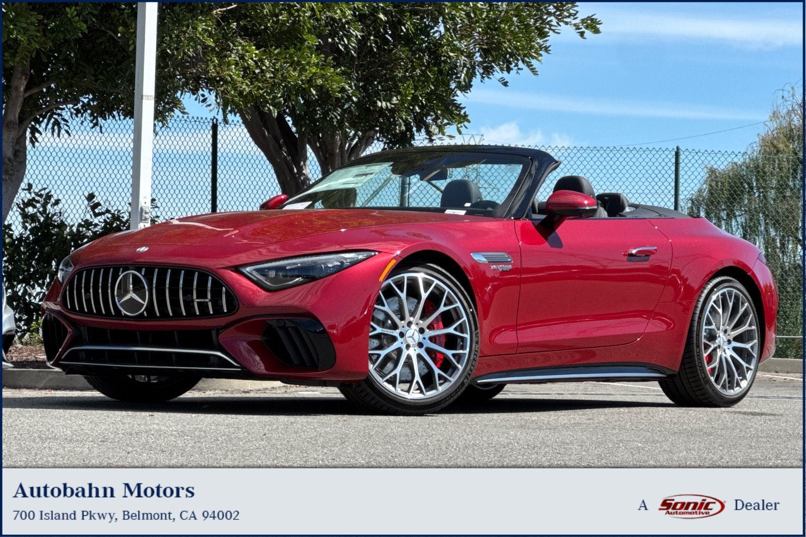 2027 Mercedes-Benz AMG SL 55 Base Convertible
