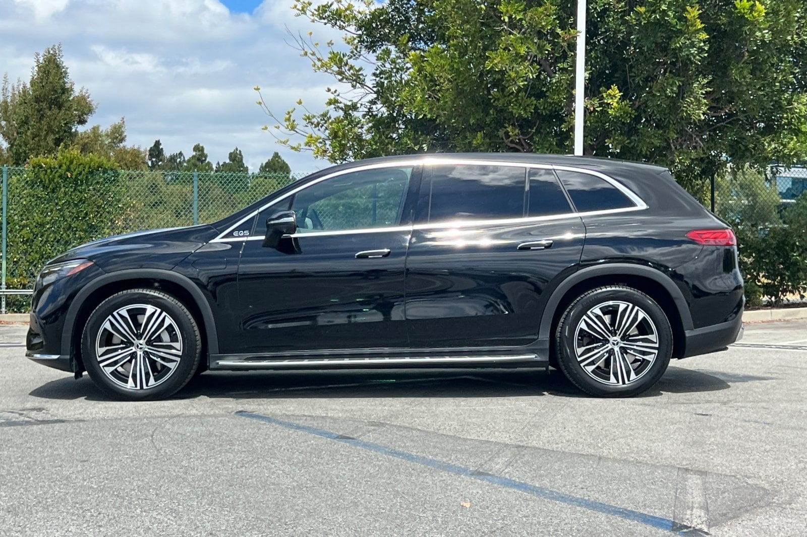 Certified 2023 Mercedes-Benz EQS SUV Base with VIN 4JGDM2EB8PA023988 for sale in Belmont, CA