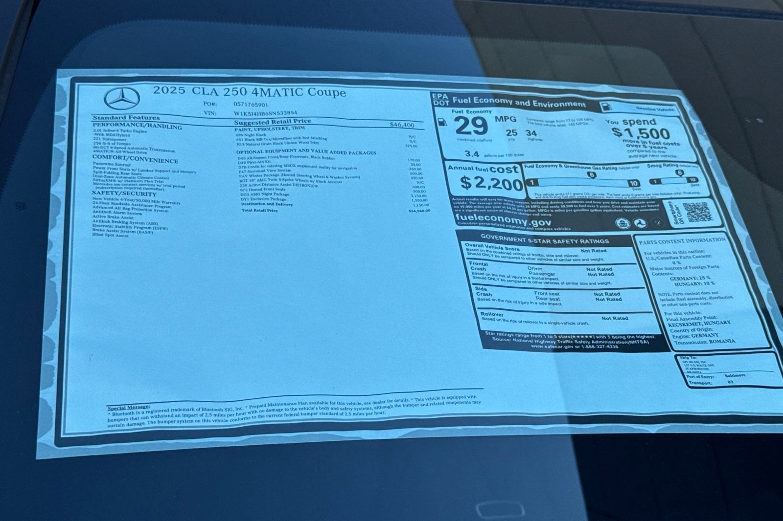 2025 Mercedes-Benz CLA CLA 250 - Photo 30