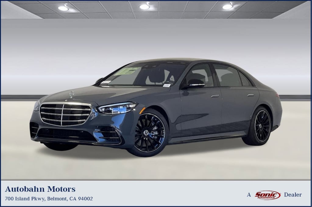 New 2025 Mercedes-Benz S-Class S 580 4MATIC Sedan