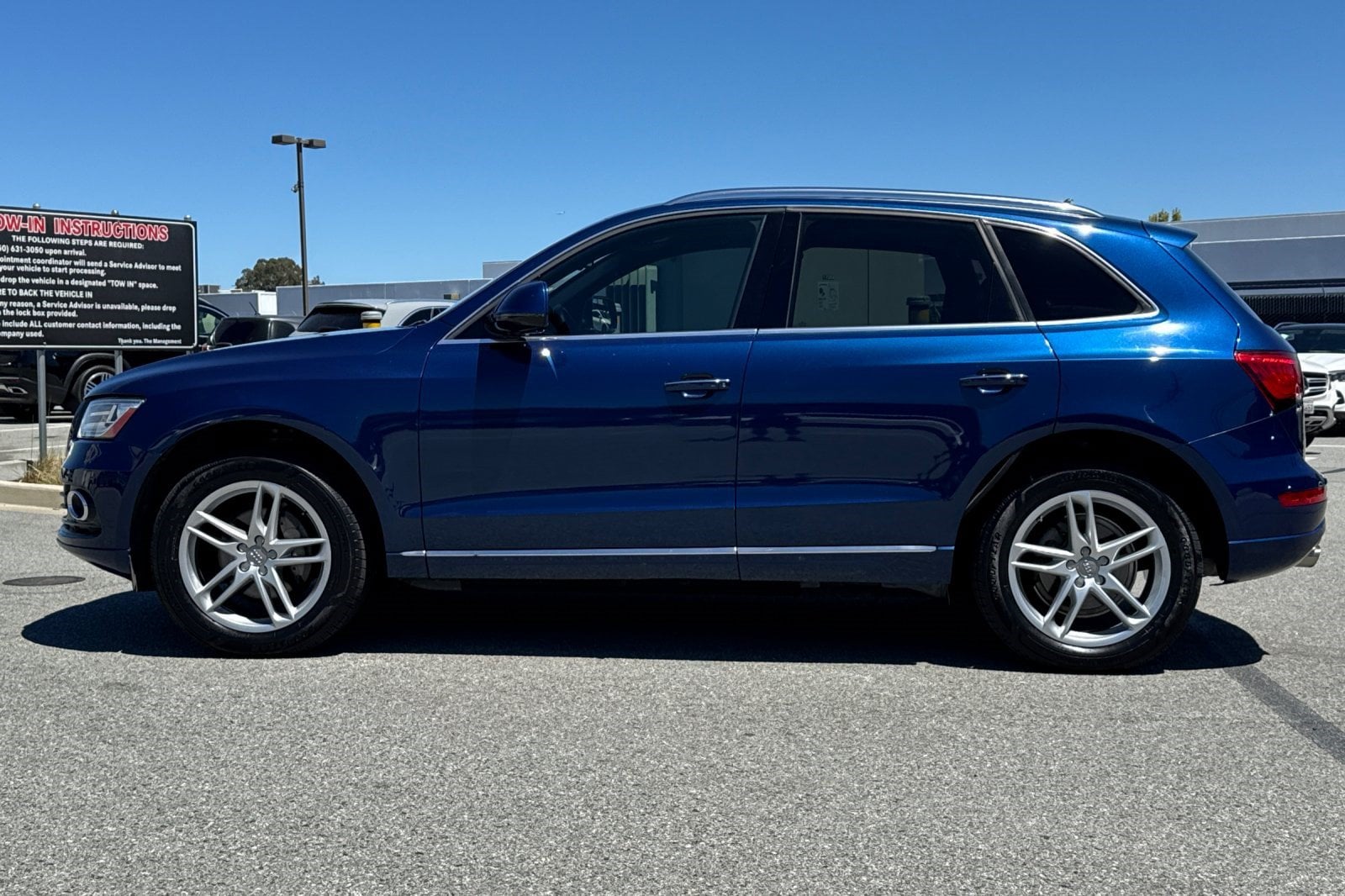Used 2016 Audi Q5 Premium Plus with VIN WA1L2AFP2GA012893 for sale in Belmont, CA