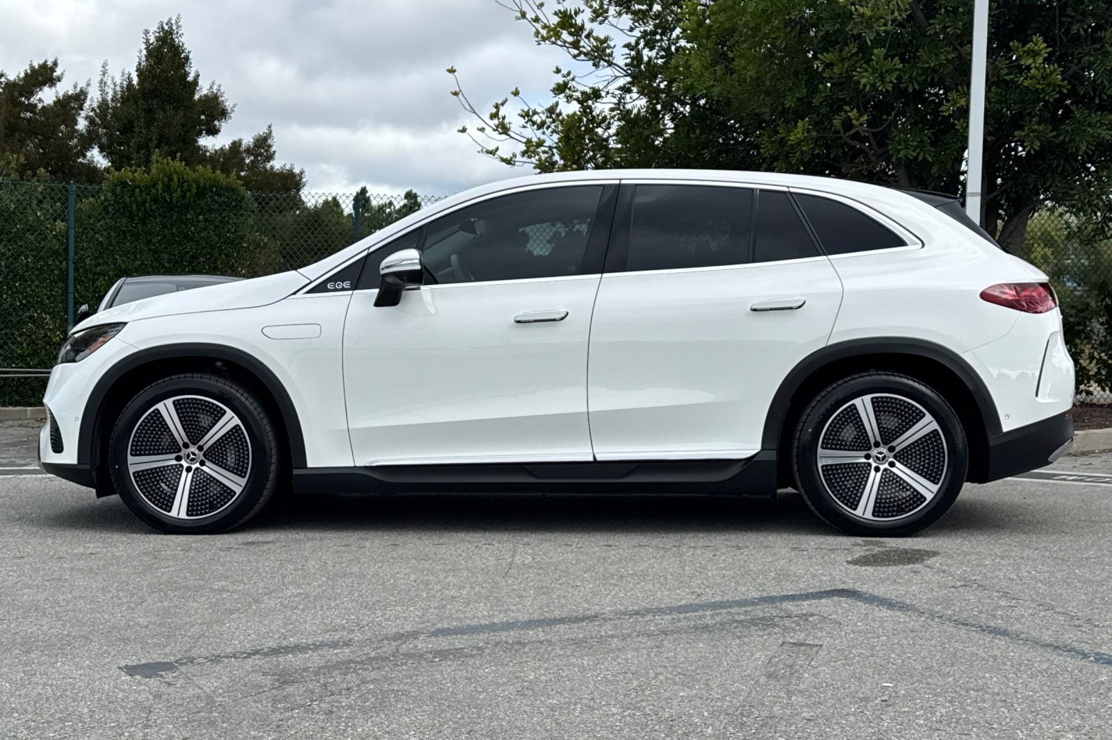 Certified 2023 Mercedes-Benz EQE SUV Base with VIN 4JGGM1CB0PA010159 for sale in Belmont, CA