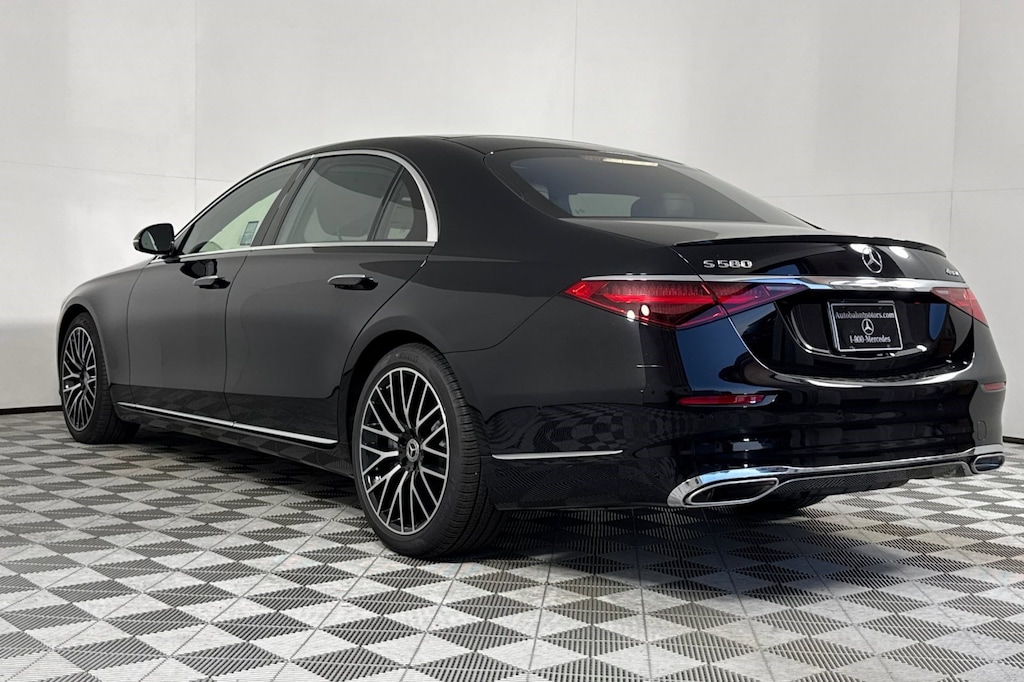 New 2025 Mercedes-Benz S-Class S 580 4MATIC Sedan