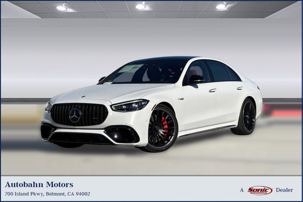 New 2026 Mercedes-Benz AMG S 63 E 4MATIC Sedan