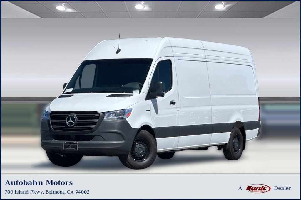 New 2024 Mercedes-Benz eSprinter 2500 High Roof HO Van Cargo Van